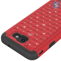 Bling Silicon TPU PC Combo Case for SAMSUNG Galaxy J7 (2017) / J7 POP